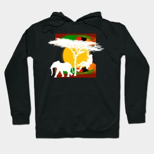 Sunset, adventure and climbing Hoodie